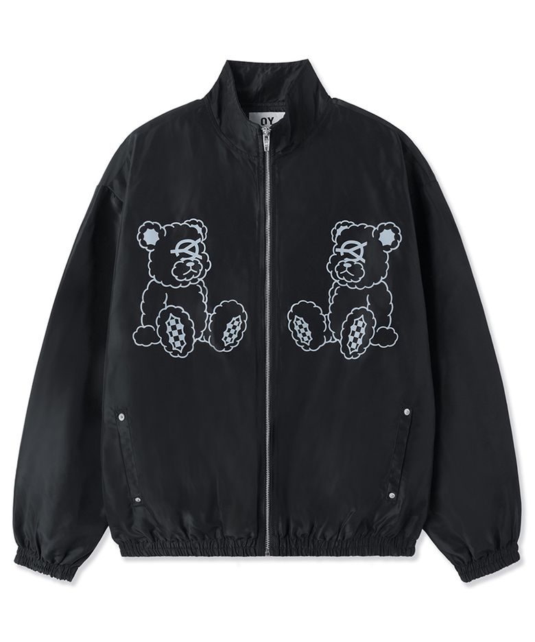 TWIN ODOLLY TRACK JACKET - BLACK