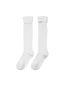 Shirring knee socks IVORY