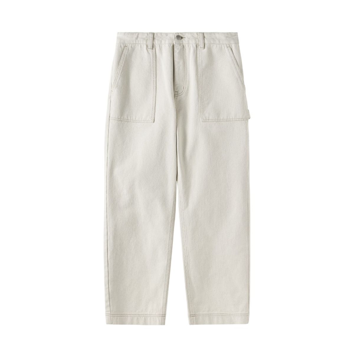 브롬톤 런던(BROMPTON LONDON) 1975 CARPENTER DENIM TROUSERS - IVORY (P251MDP462)