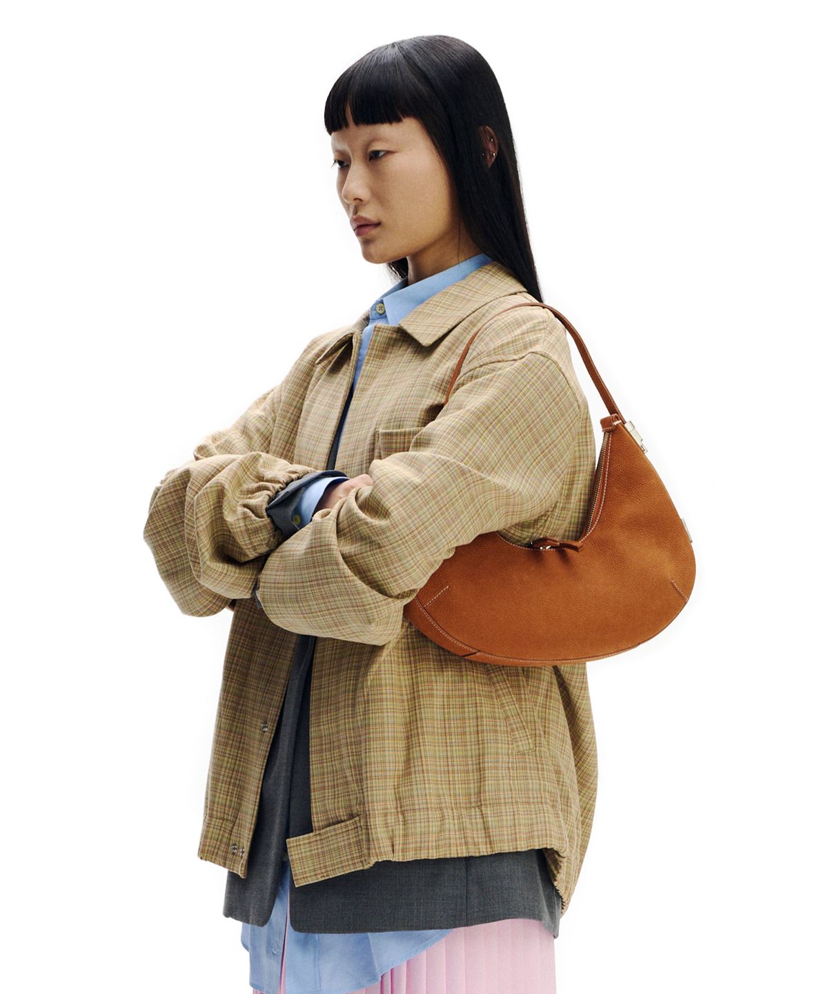 오소이(OSOI) TONI HOBO [NUBUCK TAN]