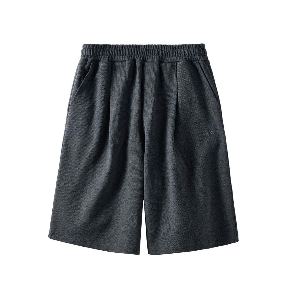 브롬톤 런던(BROMPTON LONDON) DIAGONAL JACQUARD SHORT - CHARCOAL (P251UHP460)