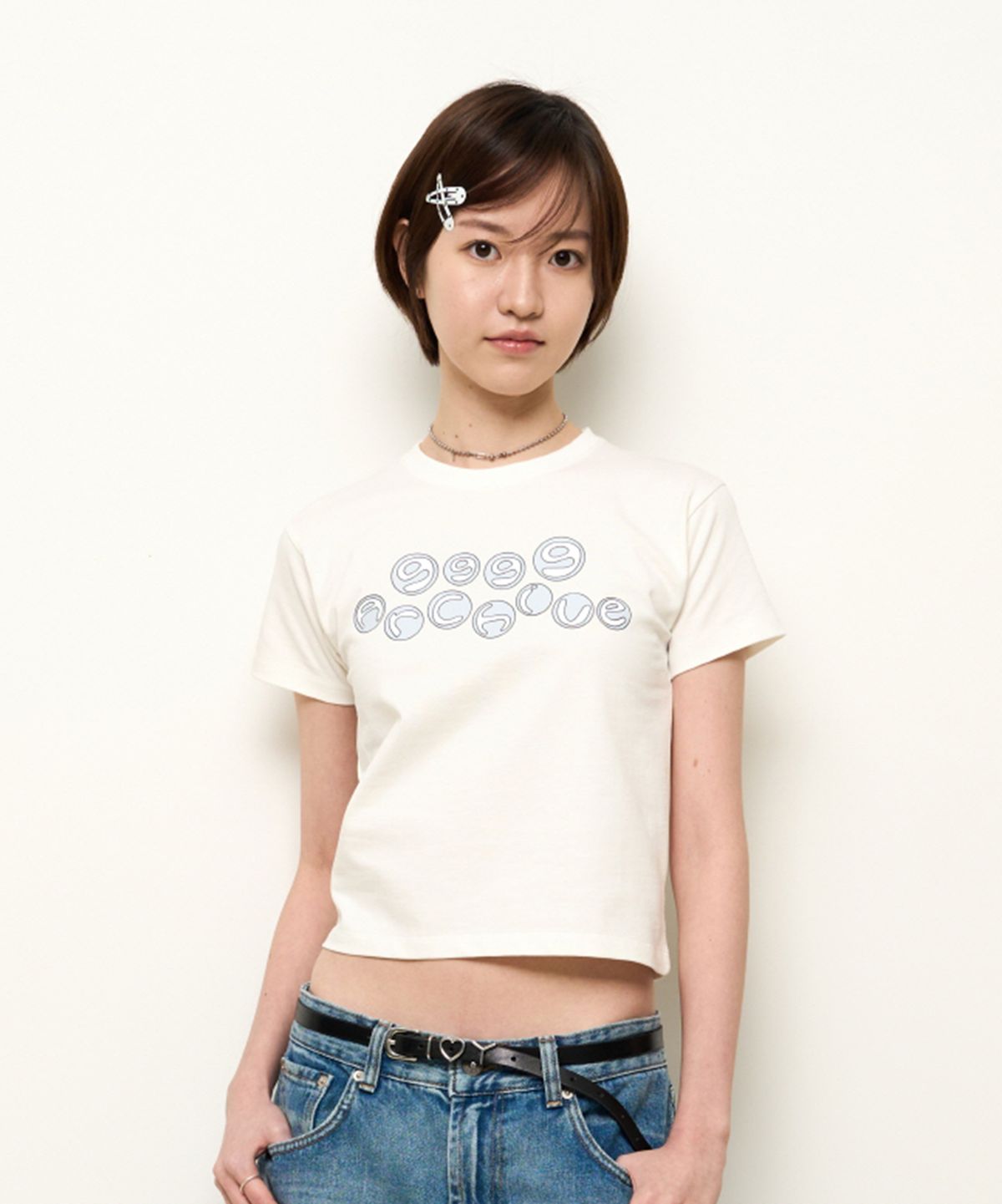 9999아카이브(9999ARCHIVE) Bubble Logo T