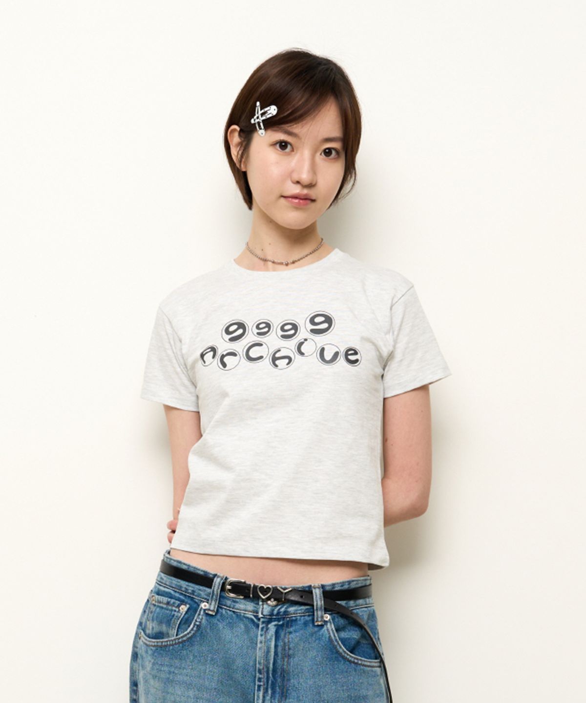 9999아카이브(9999ARCHIVE) Bubble Logo T