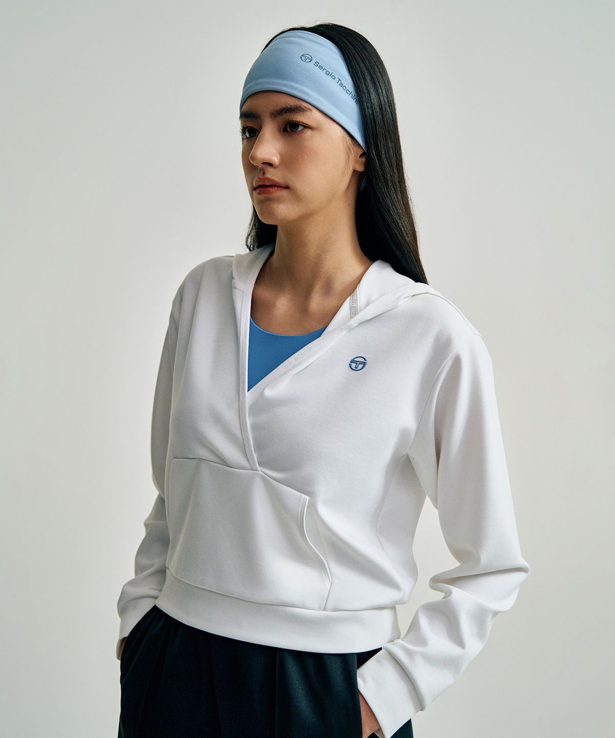 세르지오 타키니(SERGIO TACCHINI) U 애슬레저 헤드밴드 (Indigo)