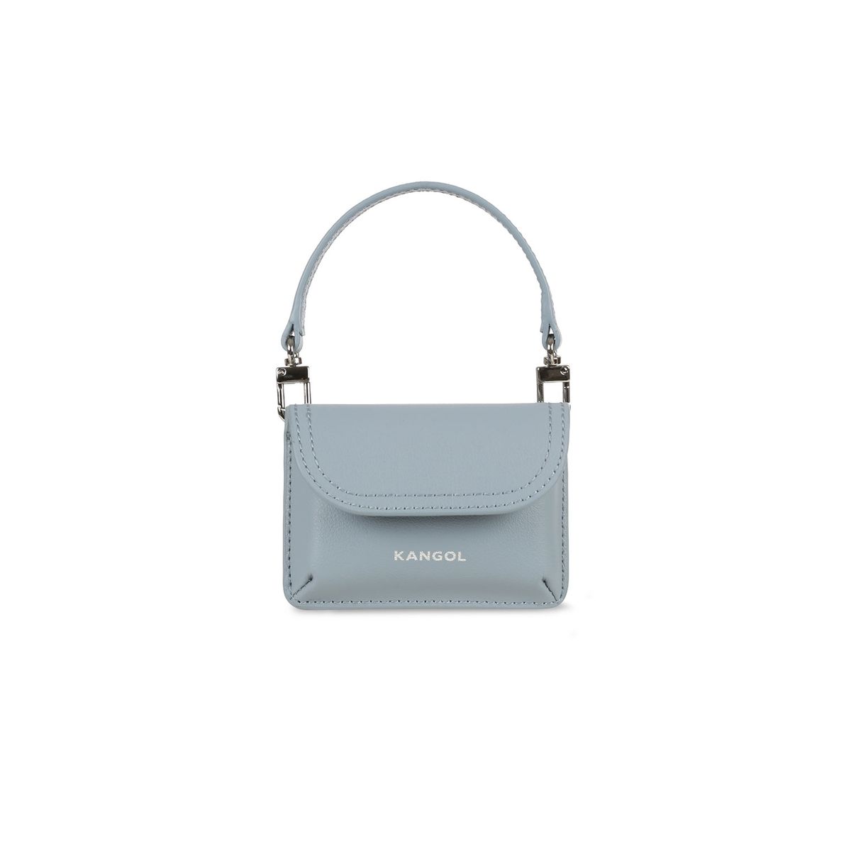 캉골(KANGOL) 루나 레더 플랩 월렛 4040 블루
