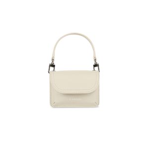 루나 레더 플랩 월렛 4040 아이보리