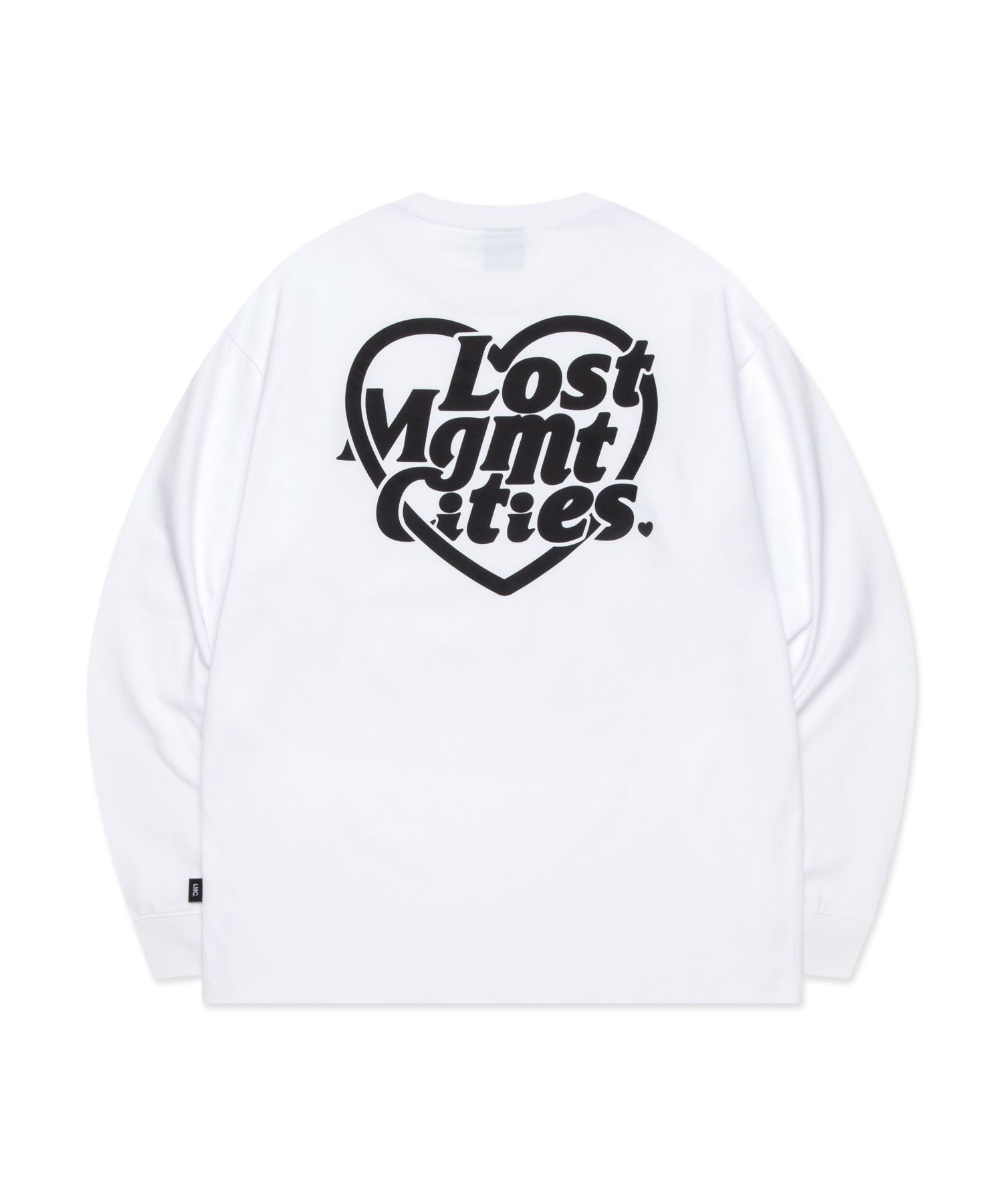 ■LMC■ GLOBE LONG SLV TEE 2PACK white 0LM45CLS112WHT MUSINSA | LMC HEART GLOBE LONG SLV TEE white