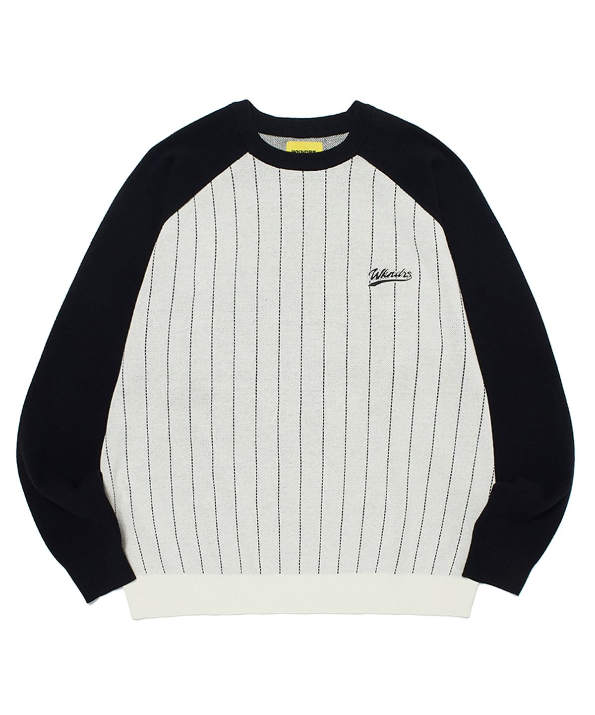 위캔더스(WKNDRS) RAGLAN KNIT SWEATER (IVORY)