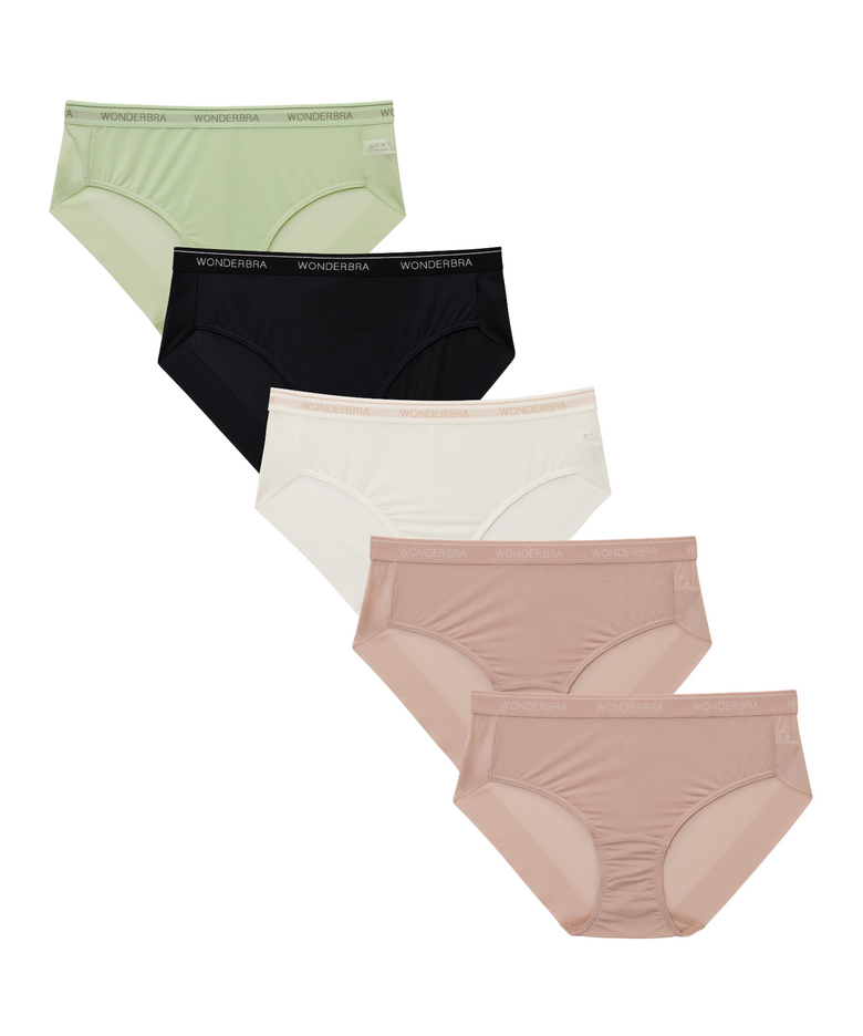 [5PACK] 푸쉬업 밴드 팬티