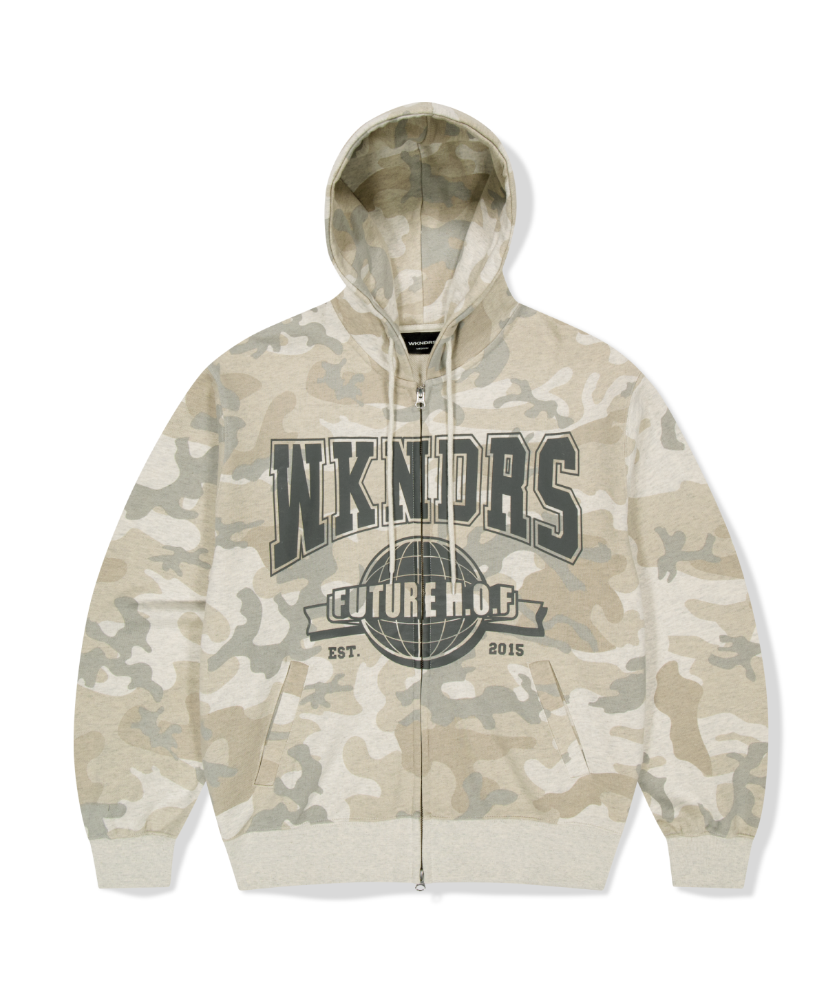 위캔더스(WKNDRS) H.O.F ZIPUP HOODIE (O.CAMO)