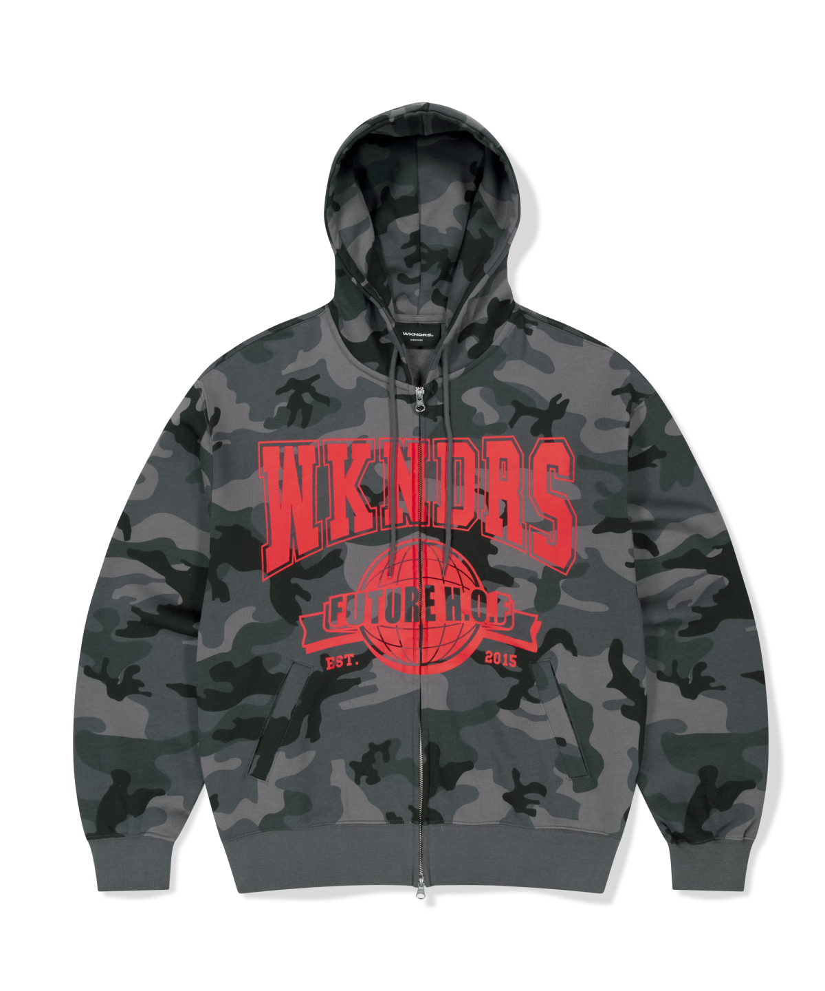 위캔더스(WKNDRS) H.O.F ZIPUP HOODIE (B.CAMO)