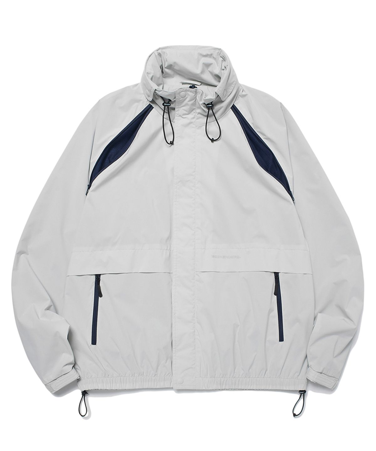 위캔더스(WKNDRS) TECHNICAL WINDBREAKER JK (L.GREY)
