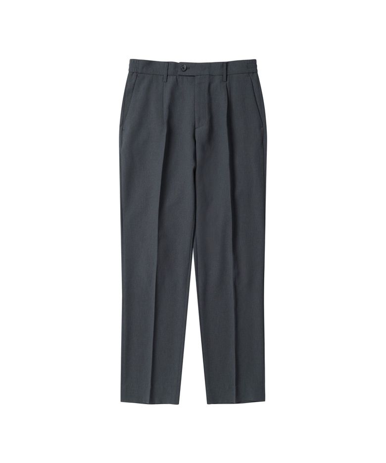 Grey Slim Fit Summer Setup Pants_C9PAM25401GYD