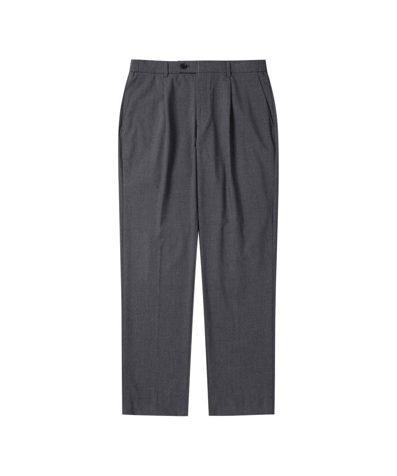Grey Slim Fit Setup Pants_C9PAM25402GYX