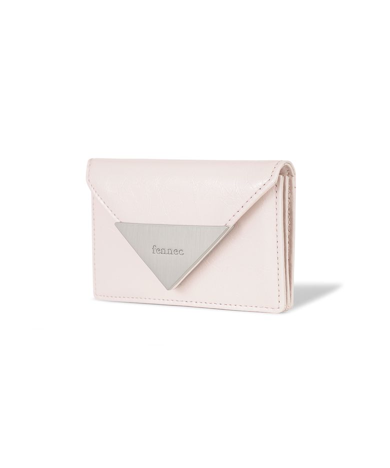 CRINKLE TRIANGLE ACCORDION POCKET - BLOSSOM