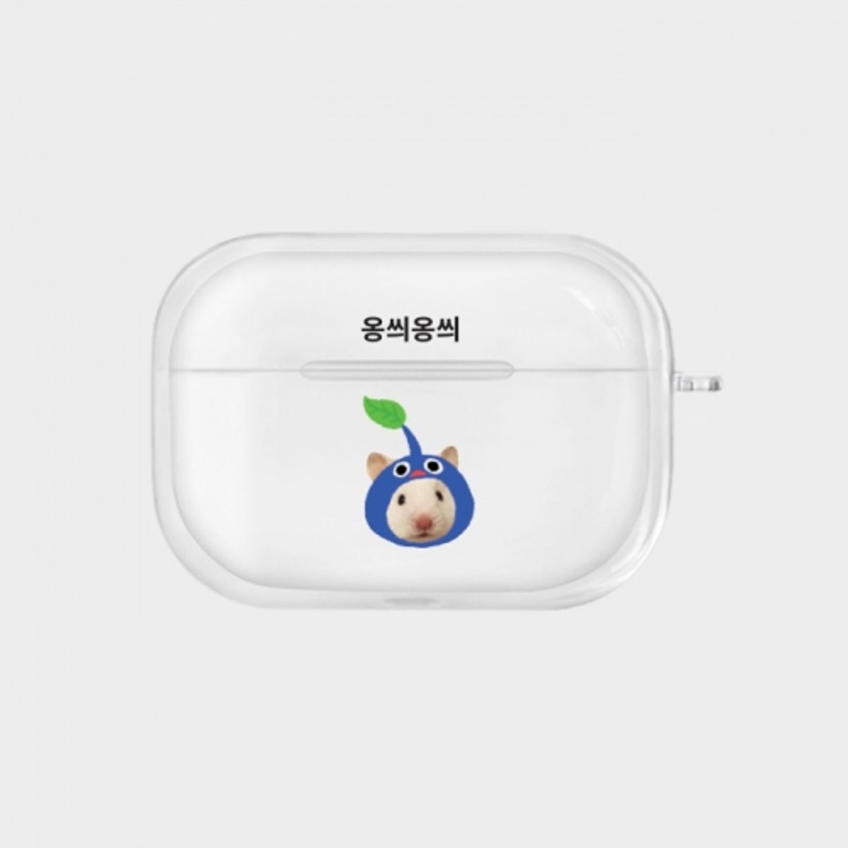 8톤트럭케이스(8TONTRUCK) [투명에어팟 파란옹씌]버즈 에어팟 1/2/3/4/프로/프로2