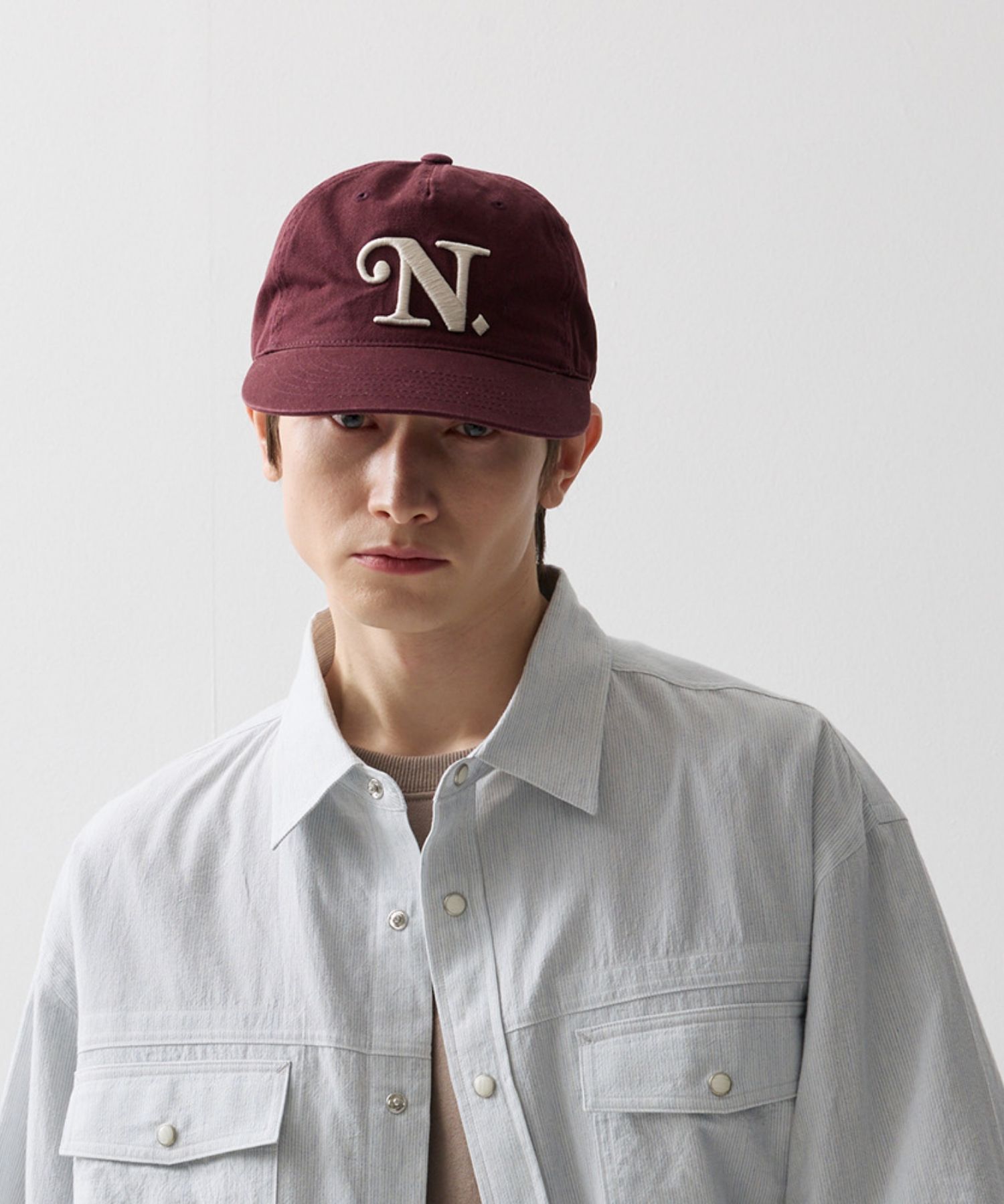 musinsa-namerclothing-n-logo-5-panel-cap-bugundy