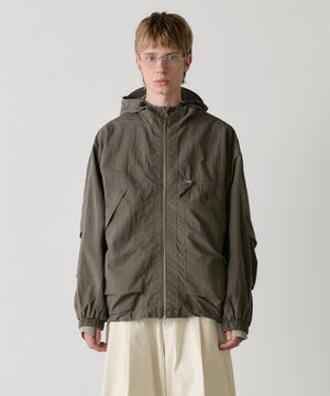 hooded jacket (khaki)