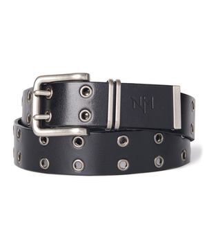 NM UTILITY LEATHER BELT - BLACK