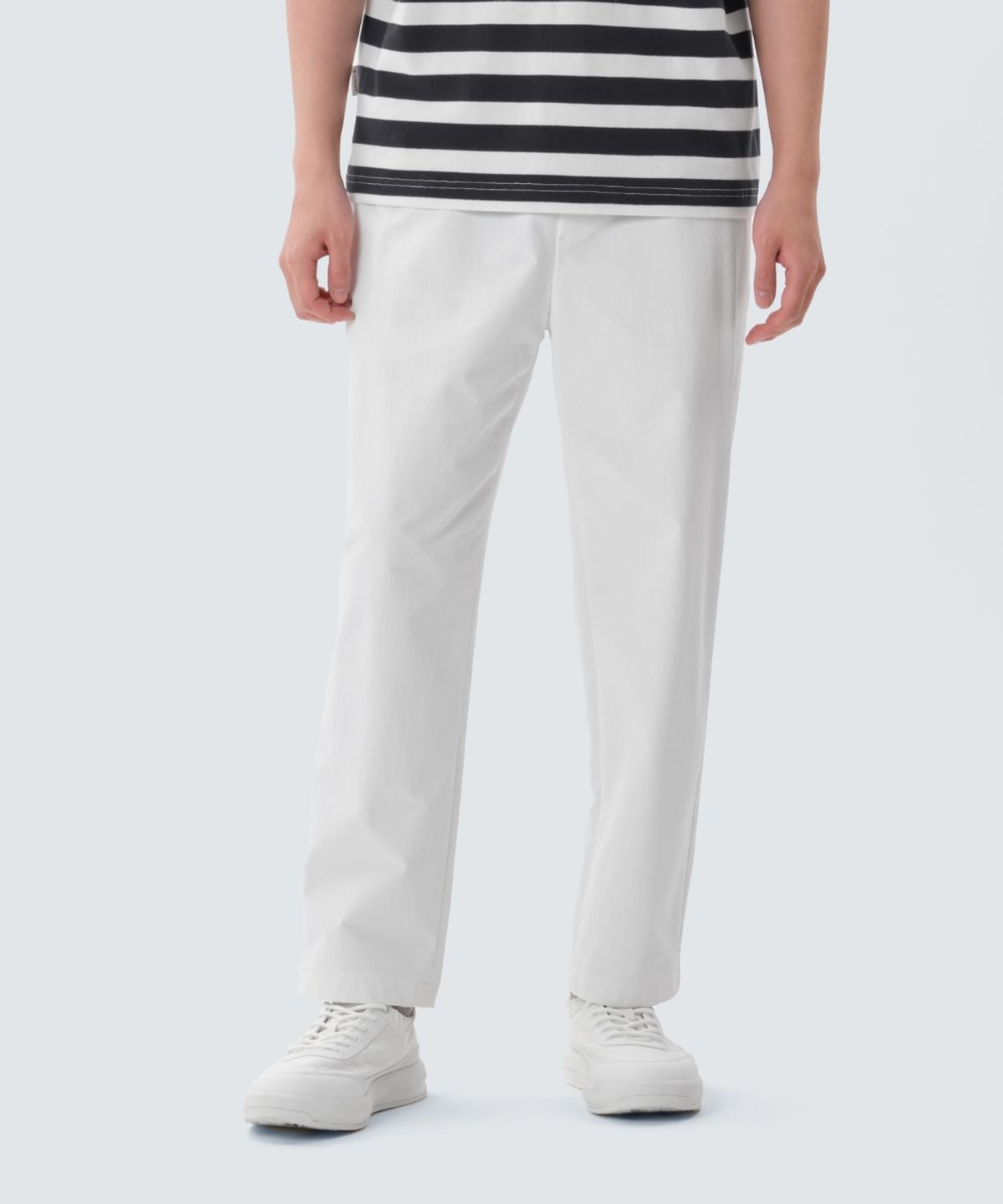 스노우피크 어패럴(SNOWPEAK APPAREL) 라고 테이퍼드 팬츠 (S25SMTPT28) Off White