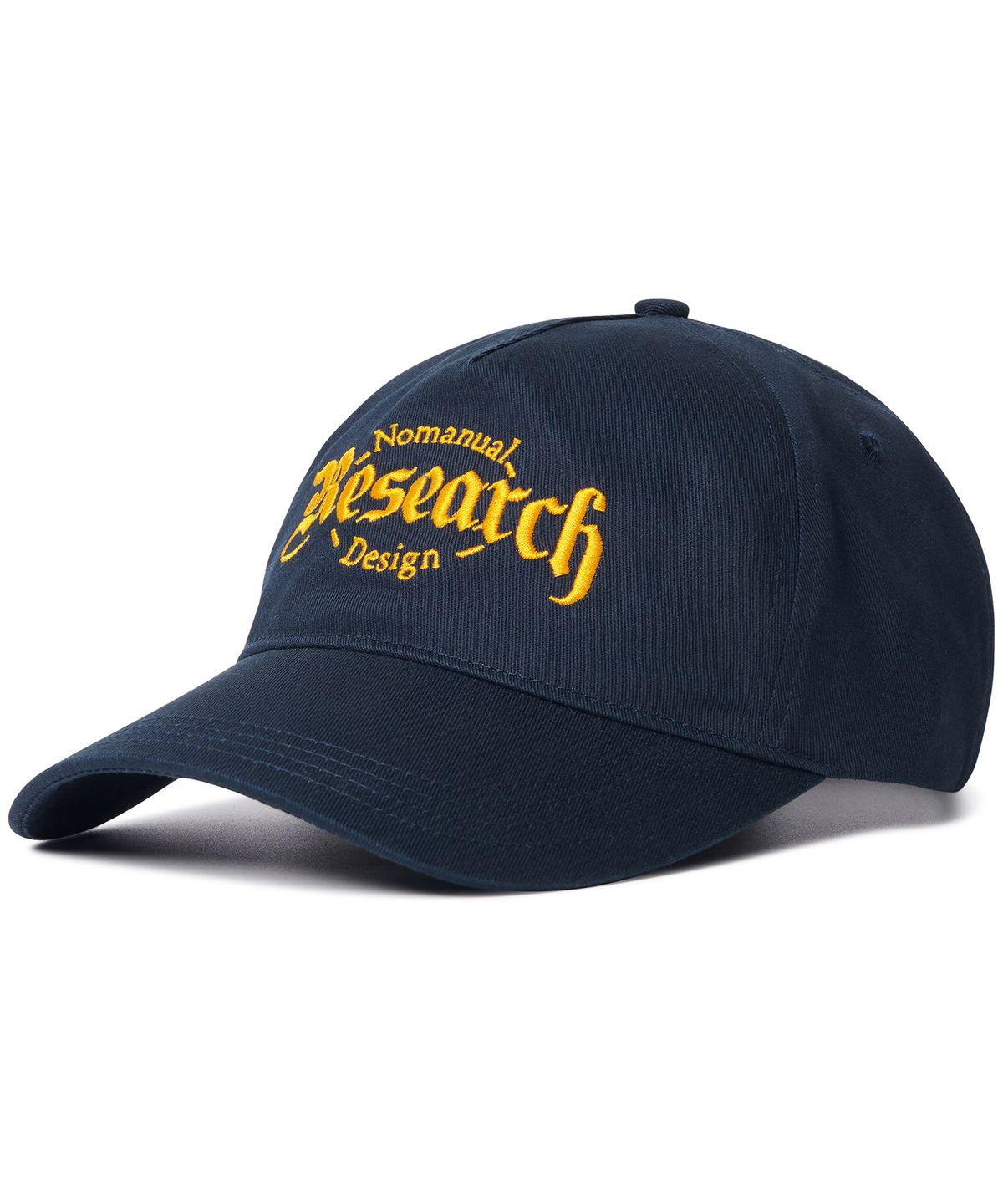 노매뉴얼(NOMANUAL) RESEARCH BALL CAP - DARK NAVY