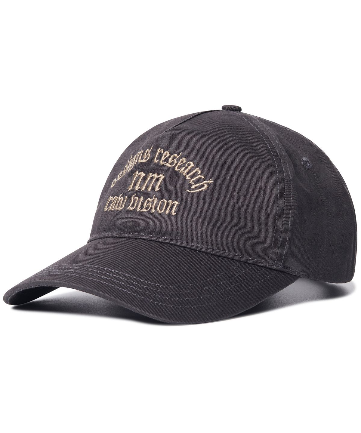 노매뉴얼(NOMANUAL) R.V BALL CAP - CHARCOAL