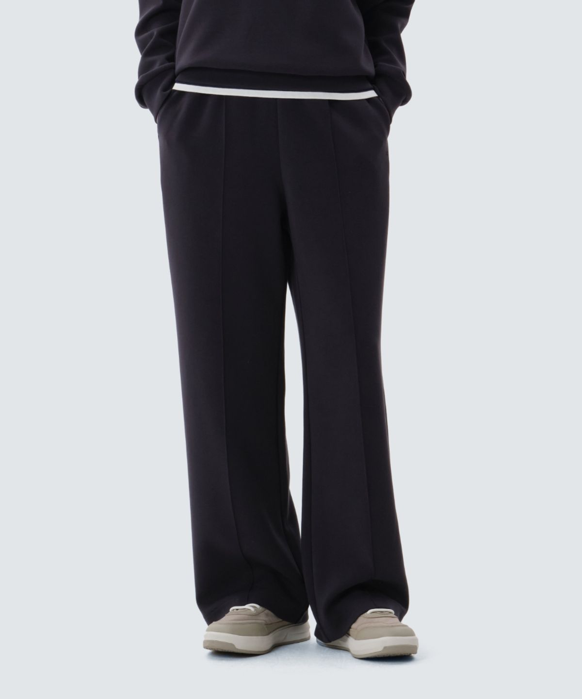 스노우피크 어패럴(SNOWPEAK APPAREL) 실키 여성 세미 와이드 팬츠 (S25SWFFP05) Dark Navy