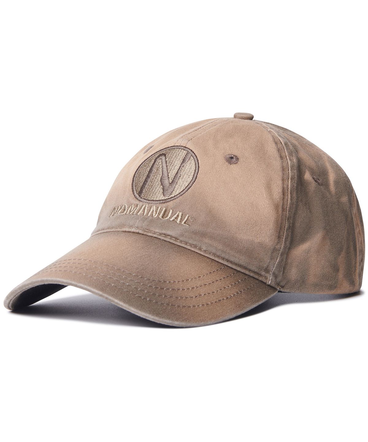 노매뉴얼(NOMANUAL) NM BLAST BALL CAP - WASHED BEIGE