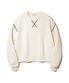 베이직 스티치 포인트 스웨트셔츠 BK5960_크림