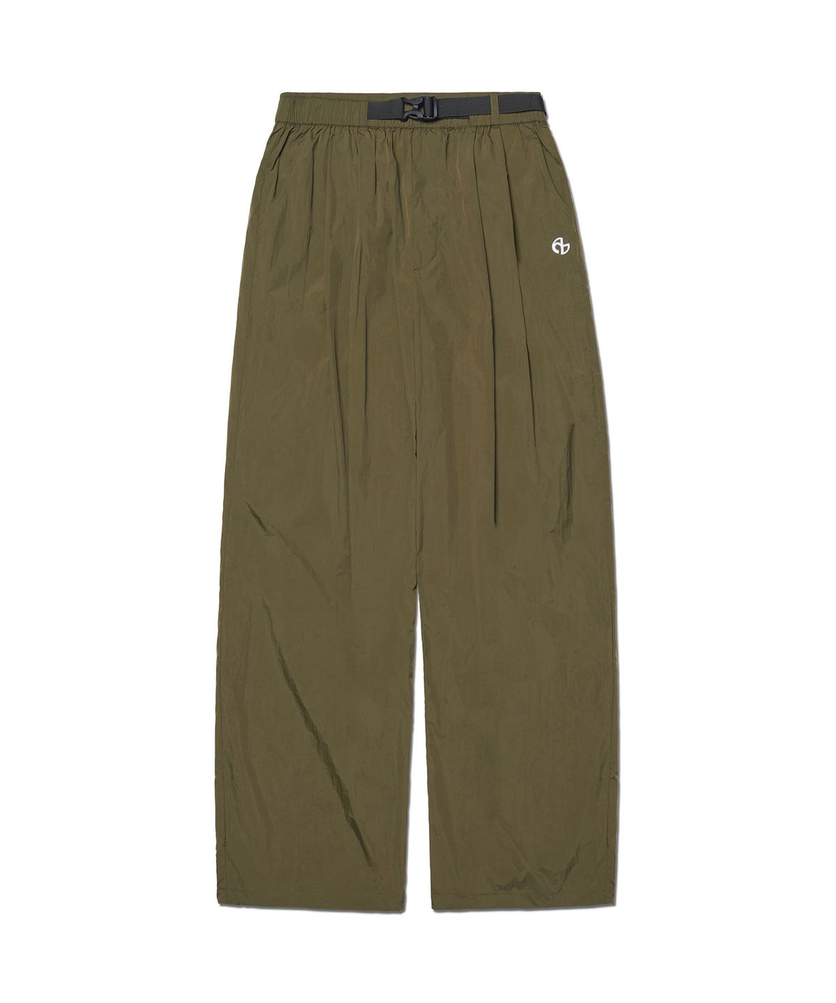노매뉴얼(NOMANUAL) SHADE BELTED PANTS - KHAKI