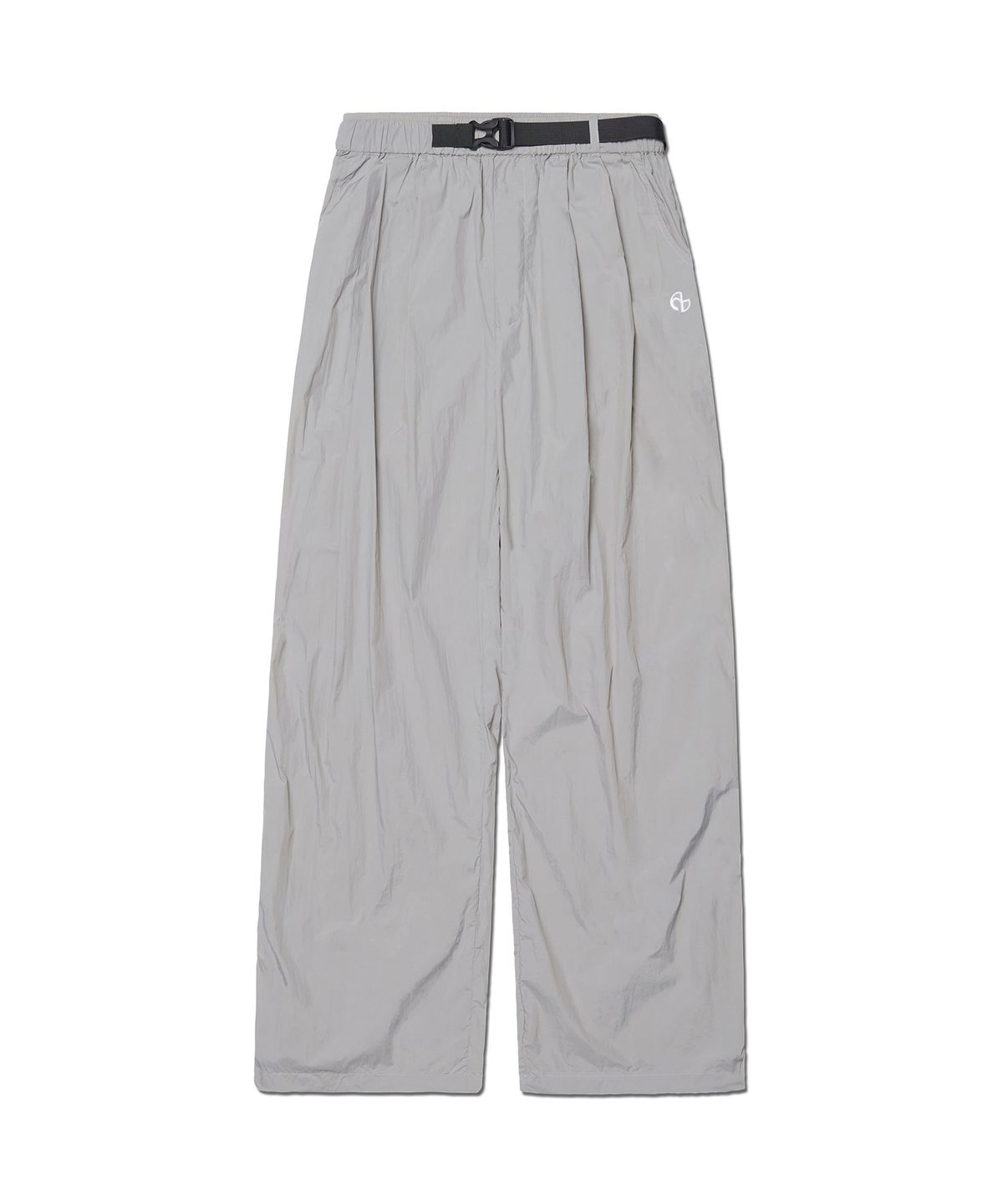 노매뉴얼(NOMANUAL) SHADE BELTED PANTS - GRAY