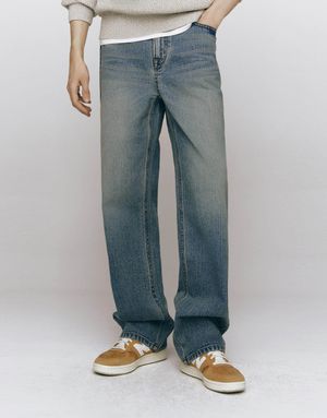 루즈핏 스트레이트 데님 팬츠 115543 [4color]