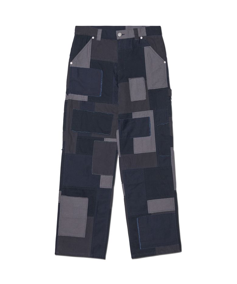 MULTI PANEL WORK PANTS - WASHED NAVY