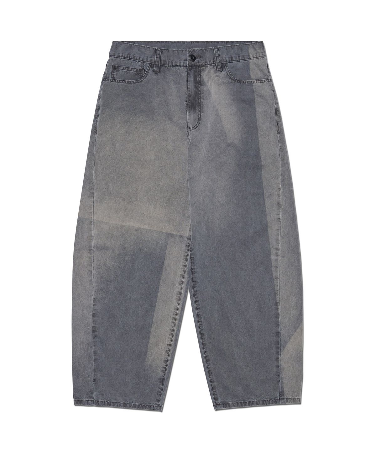 노매뉴얼(NOMANUAL) SUNFADED PANTS - WASHED BLACK