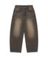 B.C.L DENIM PANTS - WASHED BROWN