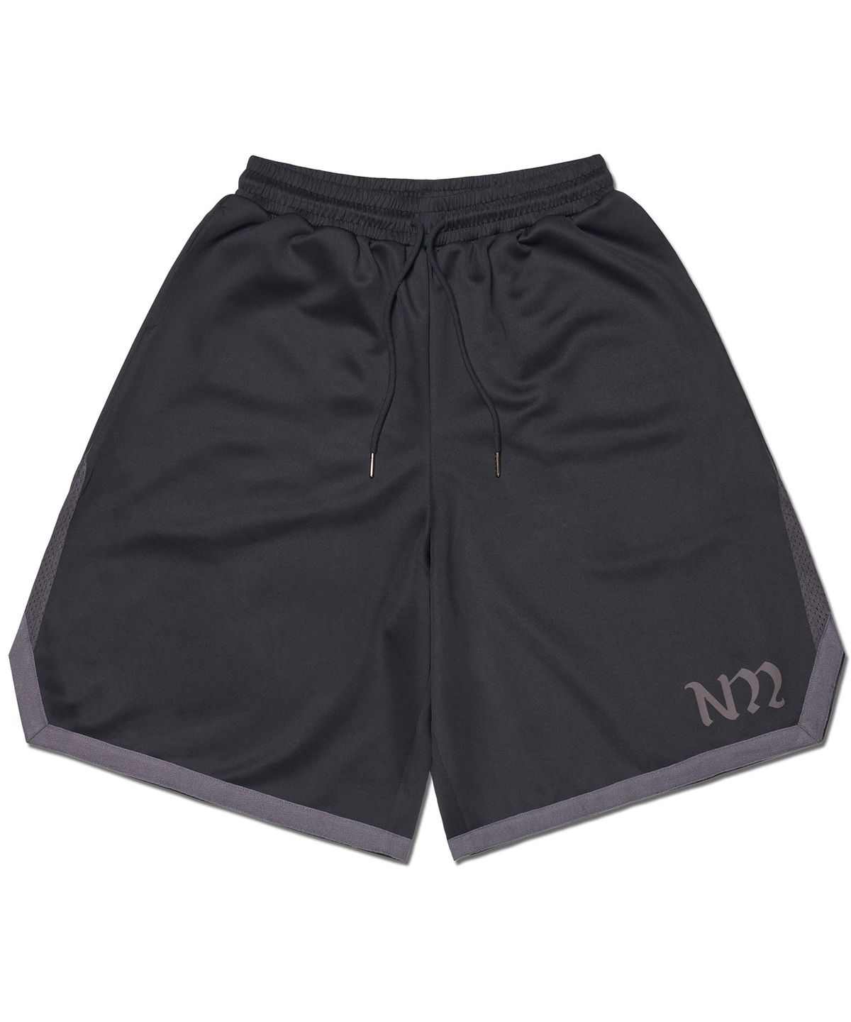 노매뉴얼(NOMANUAL) BUZZER BEATER JERSEY SHORTS - BLACK