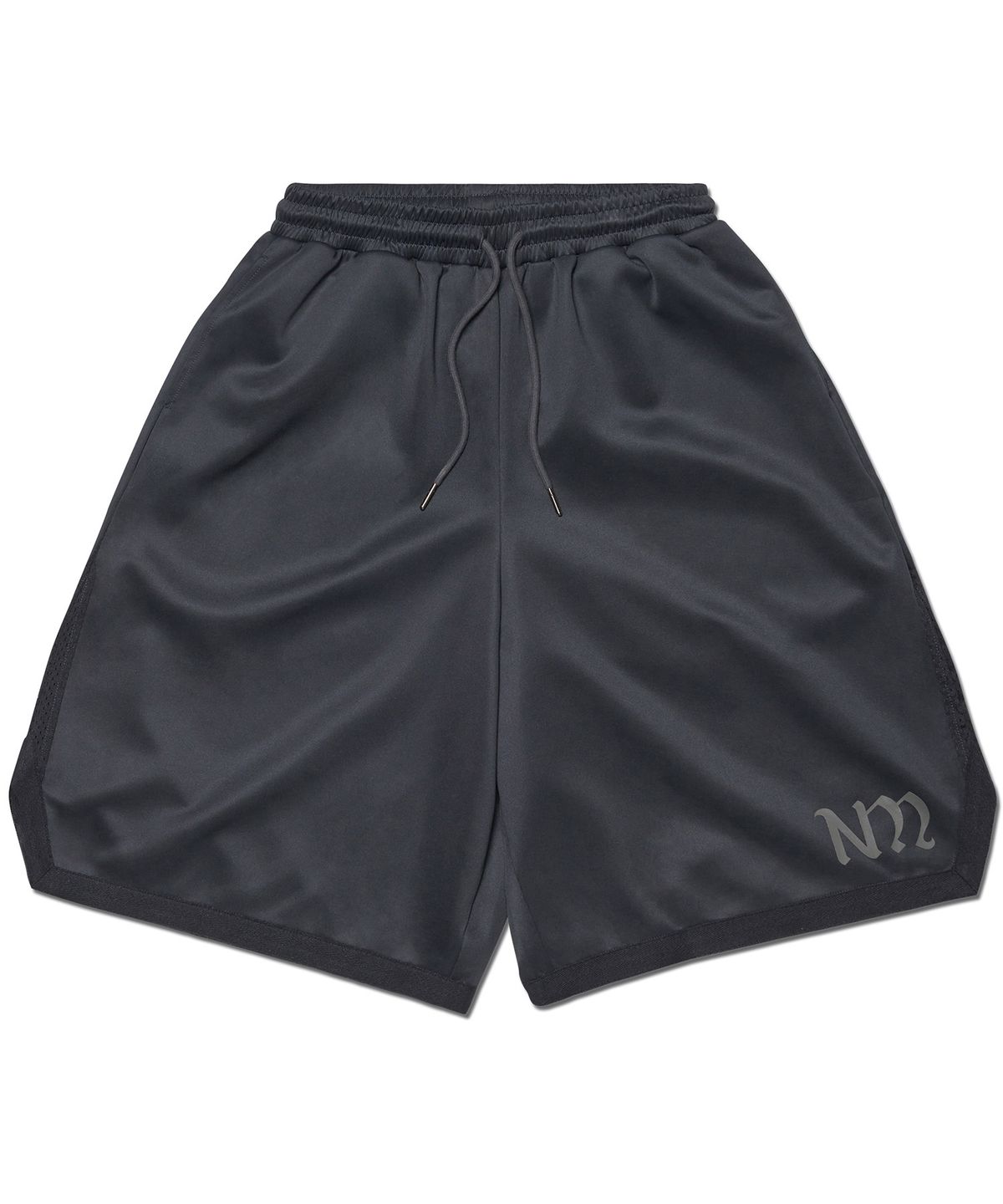 노매뉴얼(NOMANUAL) BUZZER BEATER JERSEY SHORTS - CHARCOAL