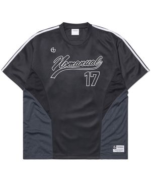 SWEEP BASEBALL JERSEY - CHARCOAL