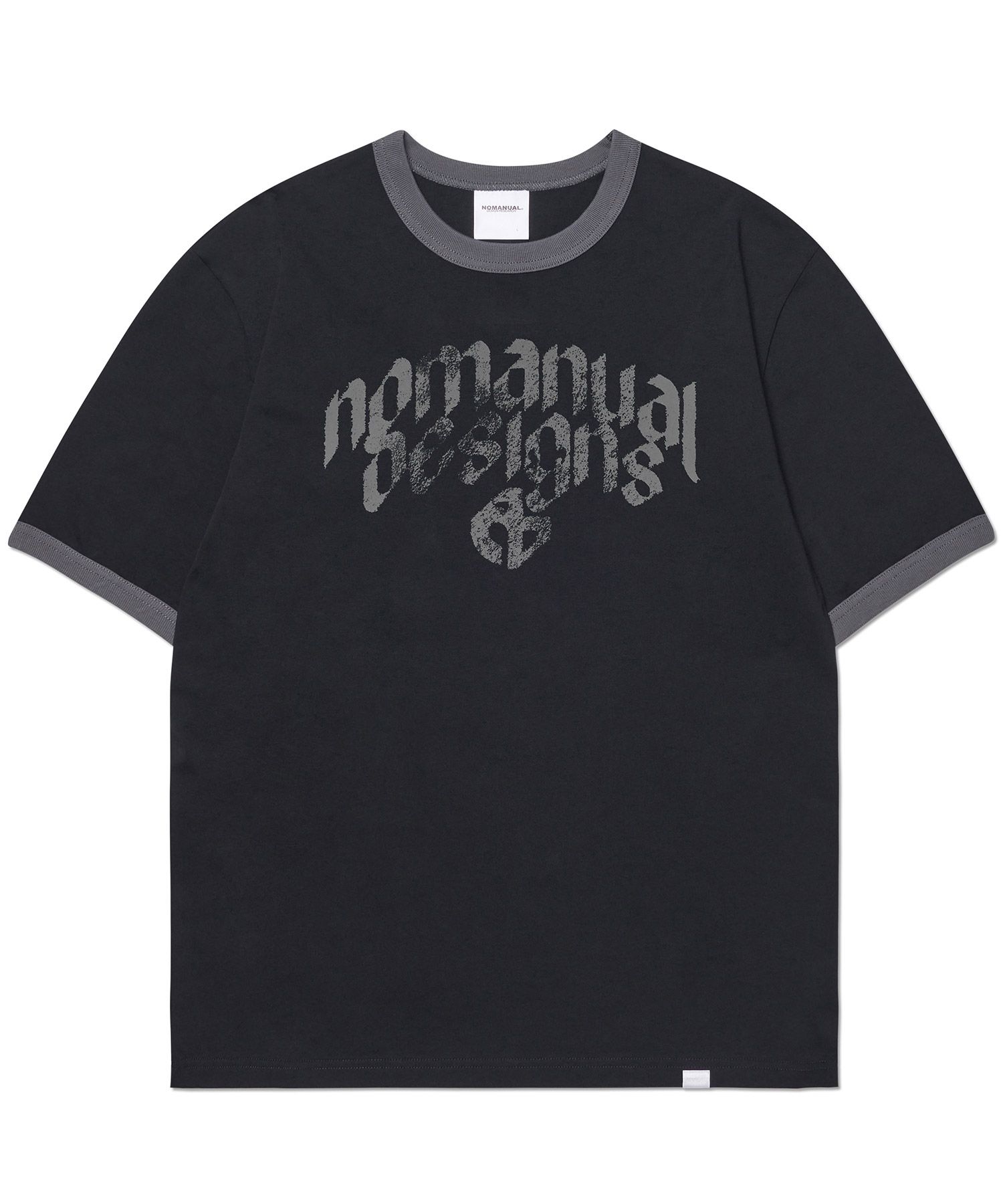 [NOMANUAL] N.D RINGER T-SHIRT /追跡付 MUSINSA | NOMANUAL N.D RINGER T-SHIRT - BLACK