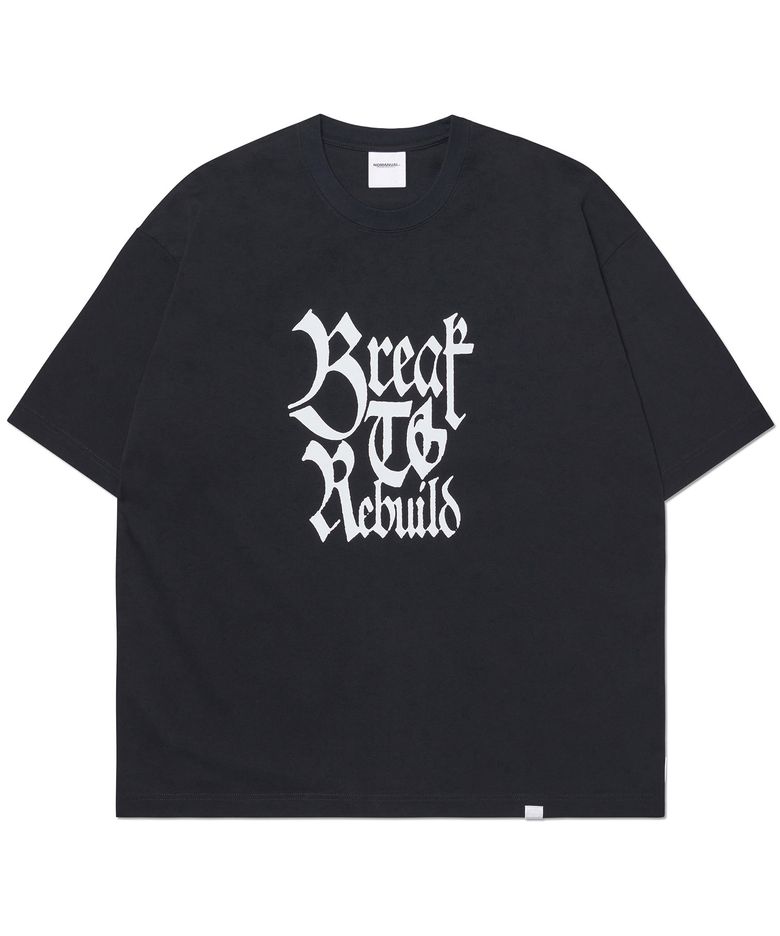 REBUILD T-SHIRT - BLACK
