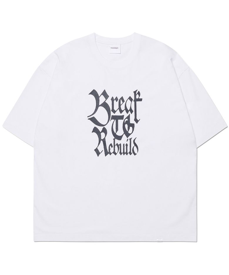 REBUILD T-SHIRT - WHITE