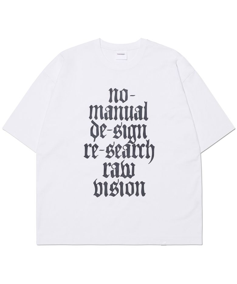 RAW VISION T-SHIRT - WHITE