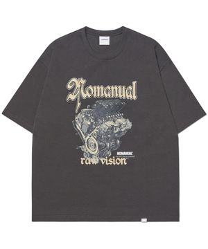 NM ENGINE T-SHIRT - CHARCOAL