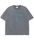 EMBLEM WASHED T-SHIRT - WASHED GRAY