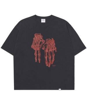 ROBOTIC HAND NM T-SHIRT - WASHED BLACK