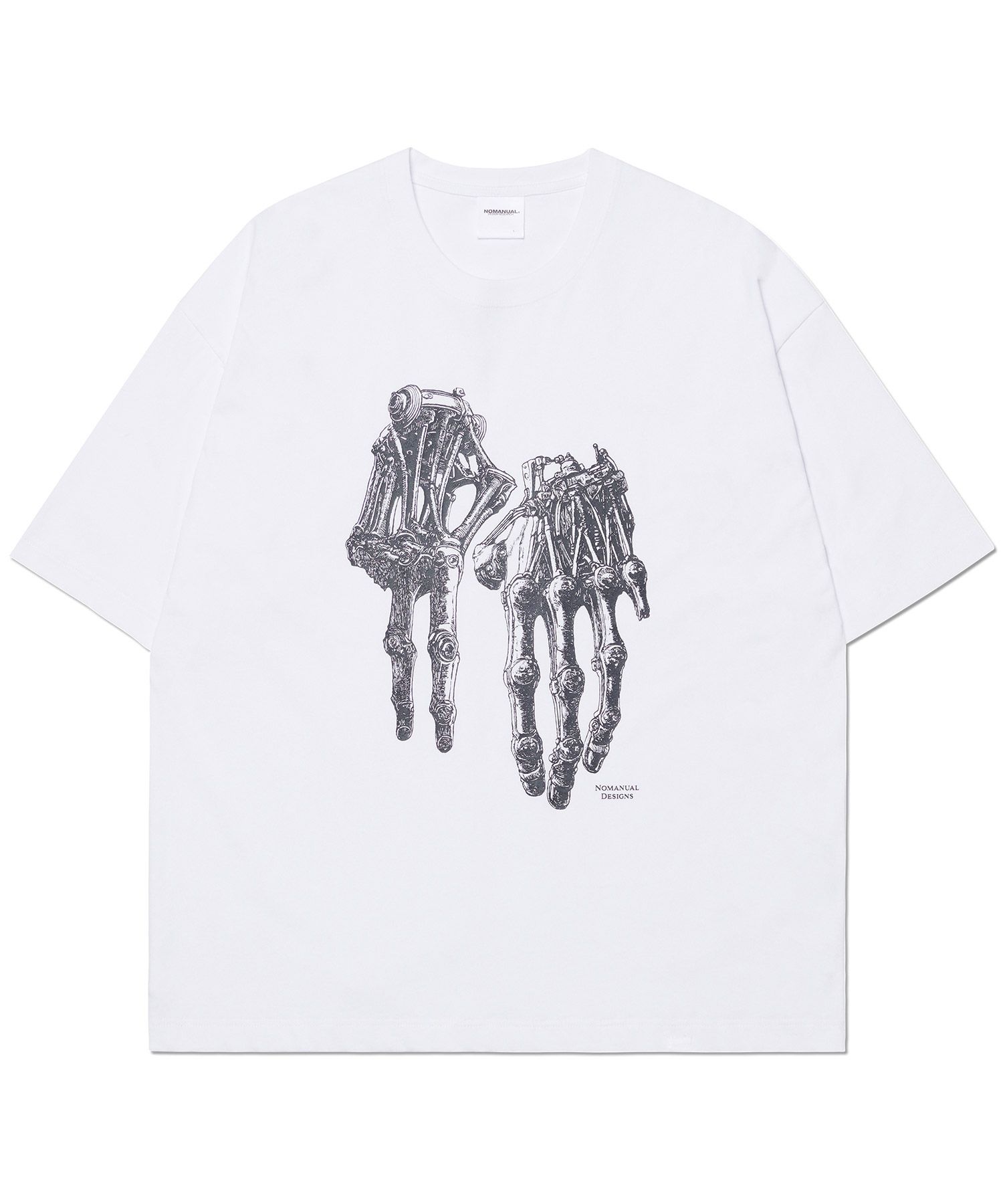 日本未入荷NOMANUALのROBOTIC HAND NM T-SHIRT 全3色 MUSINSA | NOMANUAL ROBOTIC HAND NM T-SHIRT - WHITE
