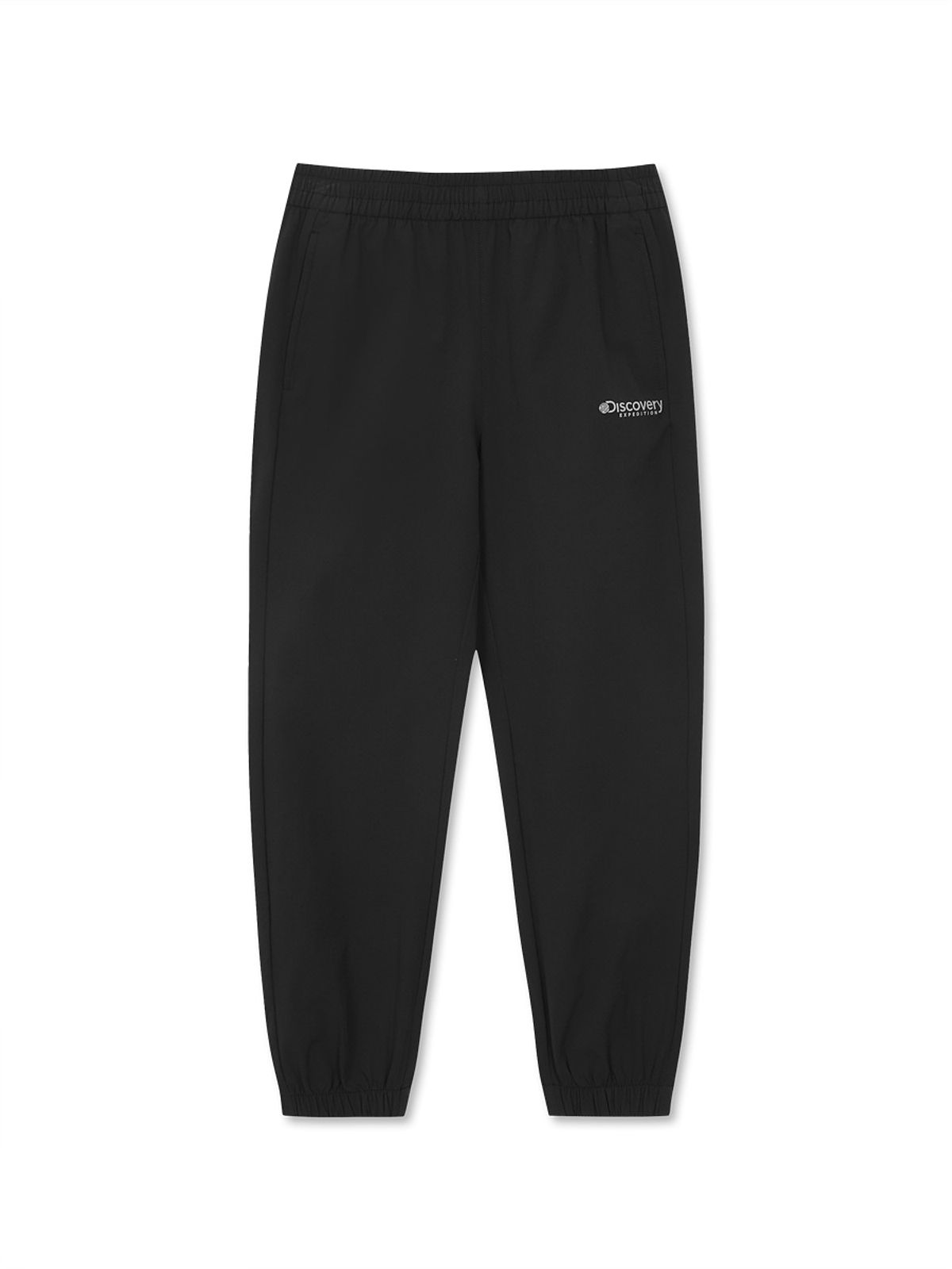디스커버리 키즈(DISCOVERY KIDS) 여아 프레시벤트 우븐 트레이닝 조거팬츠 (BLACK)