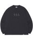 SLASH LONG SLEEVE TEE - WASHED BLACK