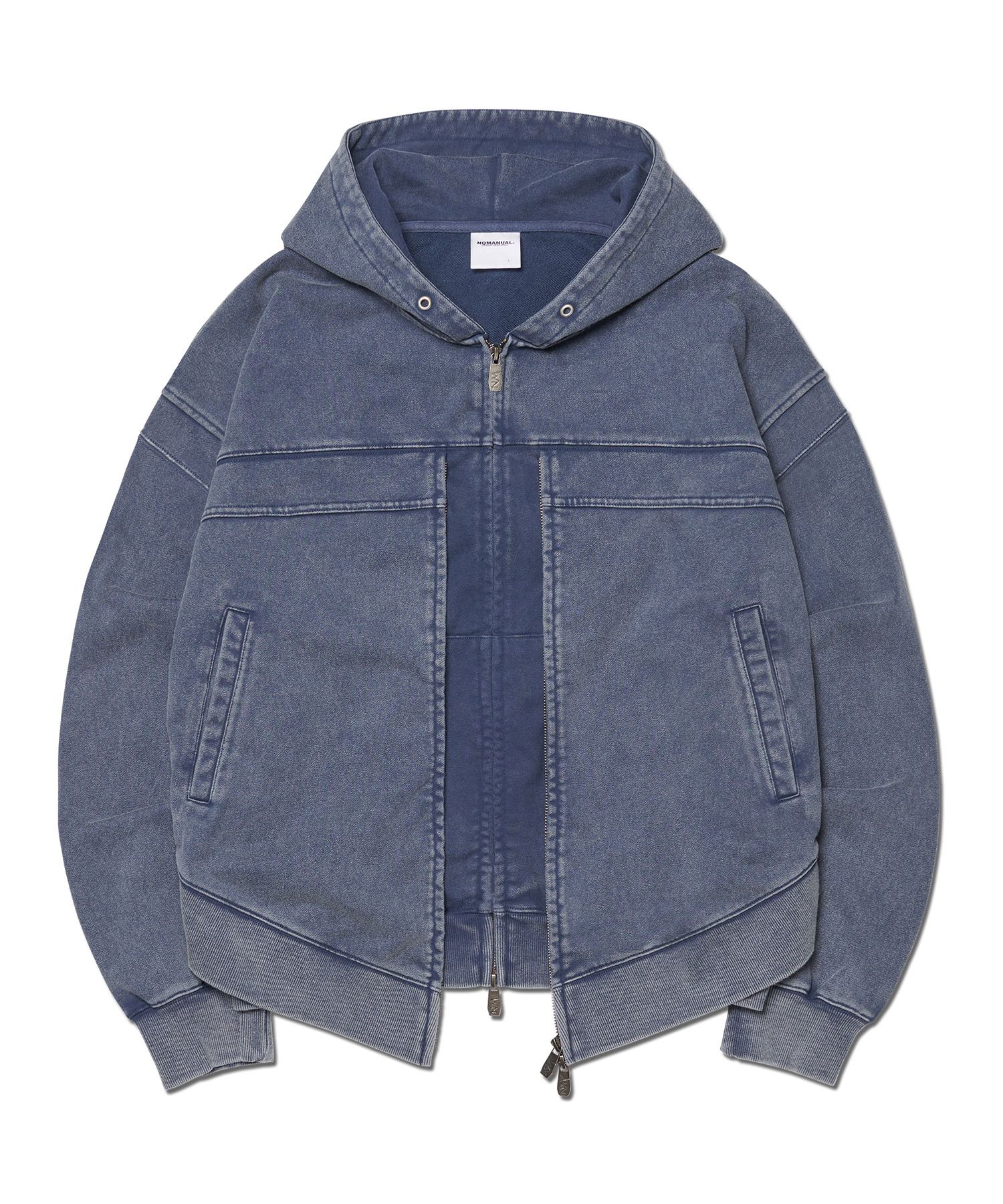 MUSINSA STANDARD ルーズバルーンフーディージップアップ_5色 SENSE OF PLACE｜バルーンzipルーズパーカー | Rakuten Fashion
