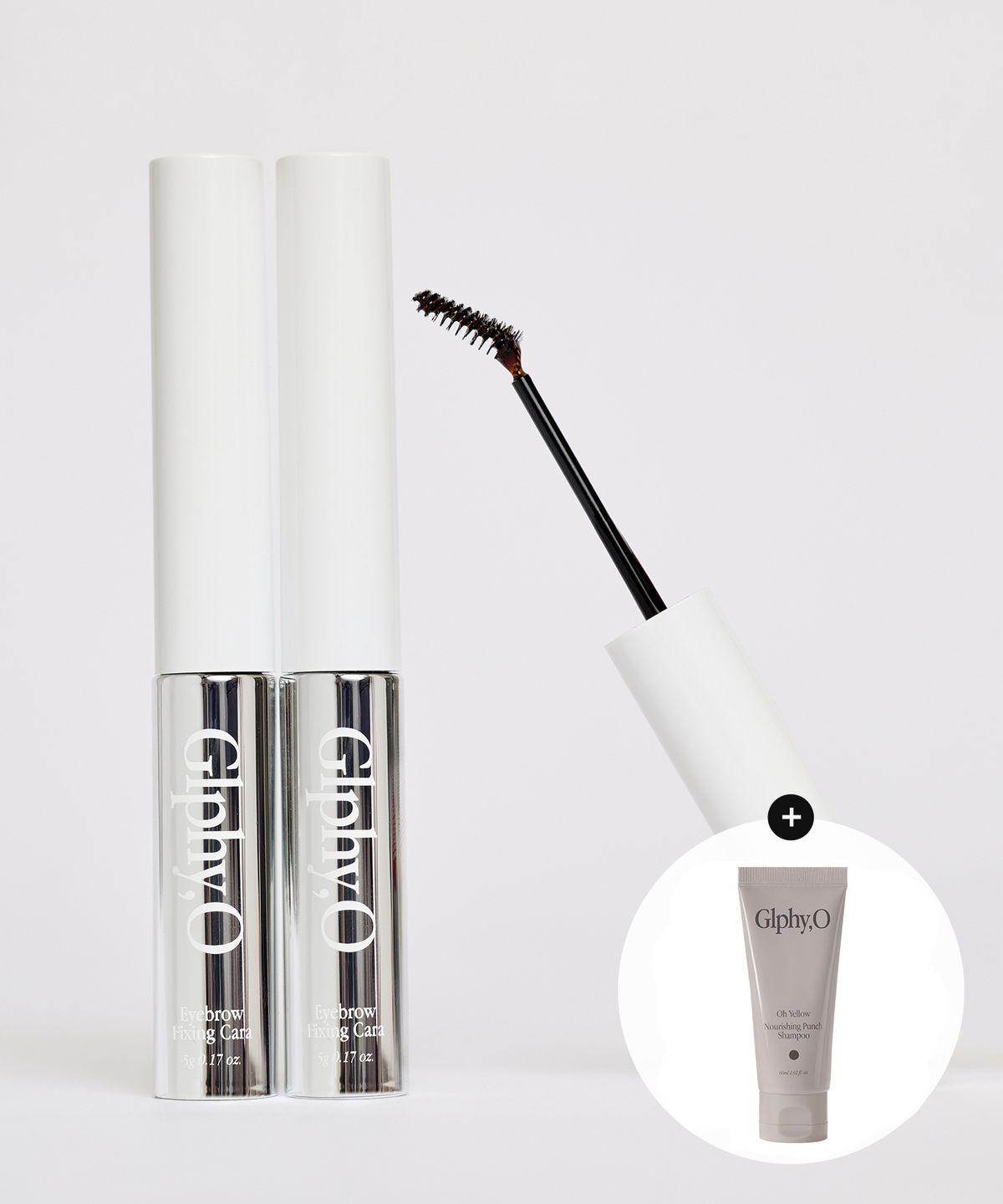 글피오(GLPHY,O) 아이브로우 픽싱 카라 5g+(증정) 샴푸 60ML